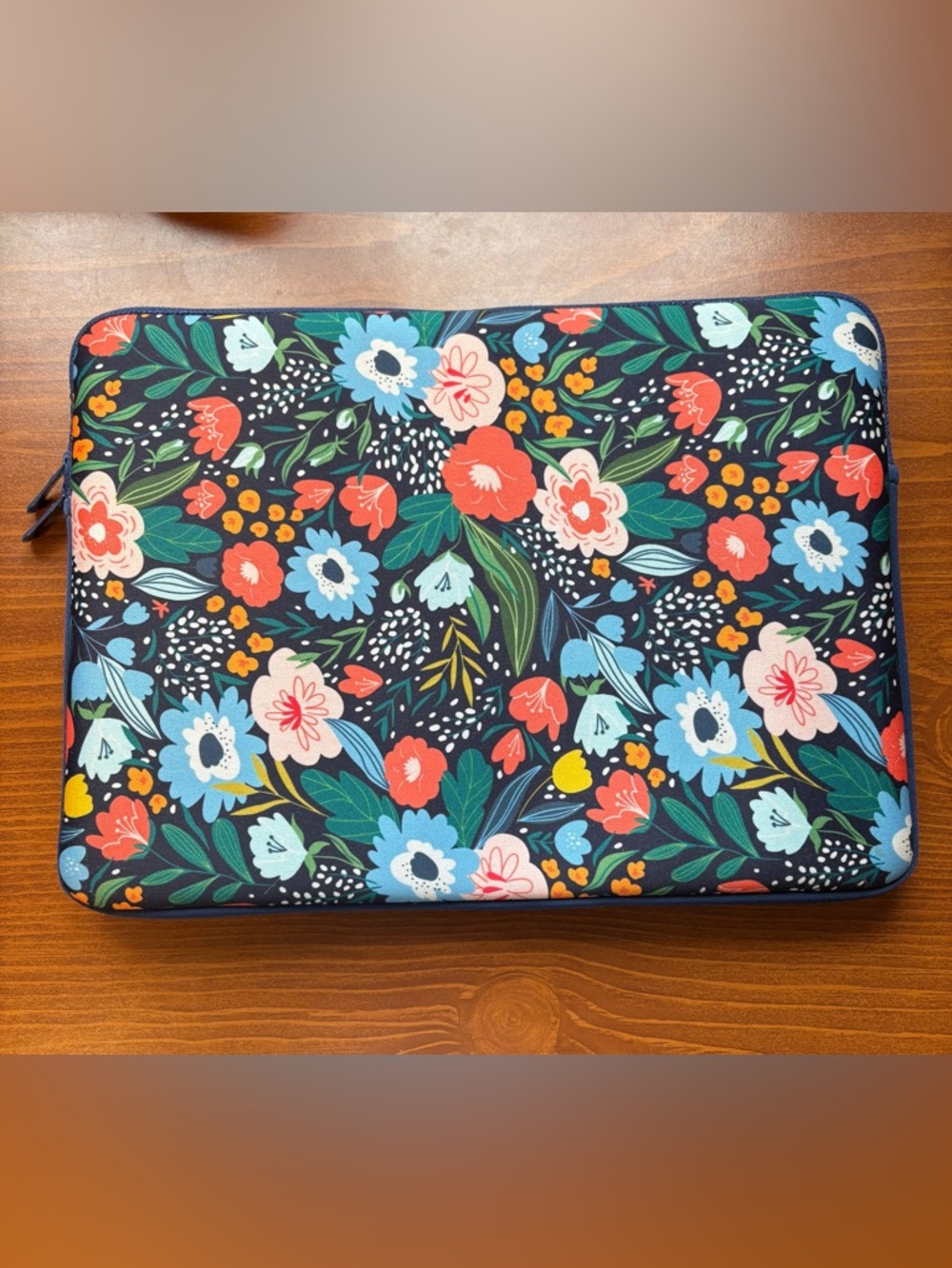 Floral laptop case